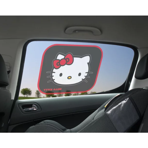 Parasolare laterale cu ventuze Sanrio 2buc - Hello Kitty 1