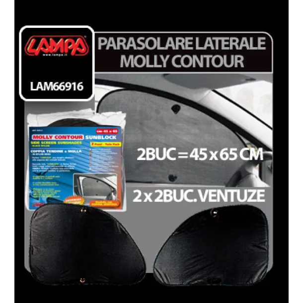 Parasolare laterale Molly Contour 45x65cm