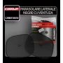 Parasolare laterale negre cu ventuza Carpoint