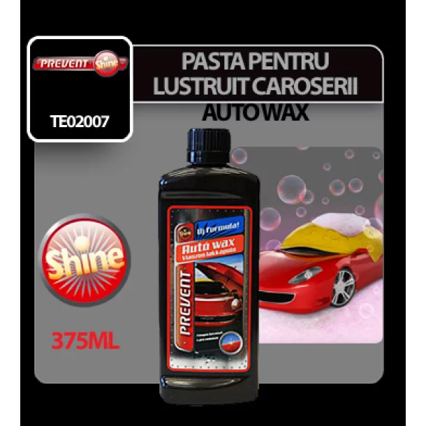 Prevent Car Wax polishing paste 375 ml