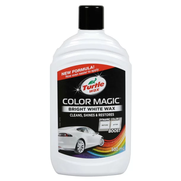 Pasta pentru lustruit caroserii Turtle wax Color Magic 500ml - Alb