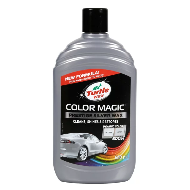 Turtle wax Color Magic car polishing paste 500 ml - Silver