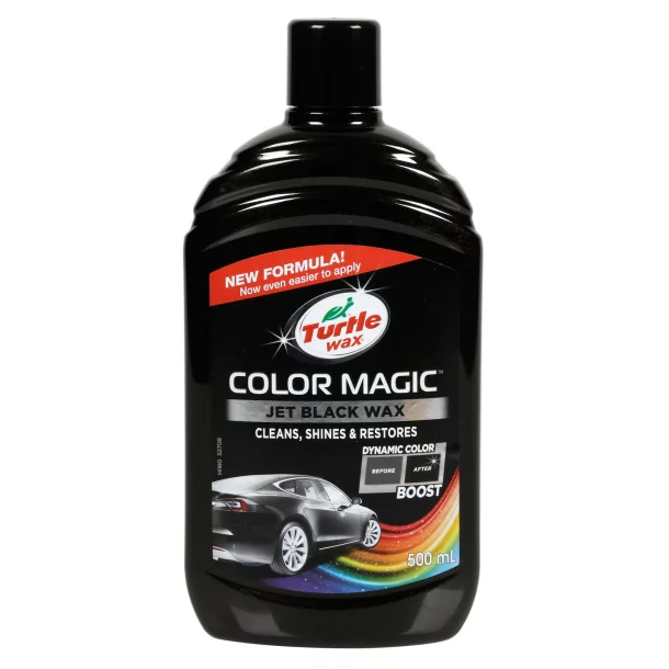 Pasta pentru lustruit caroserii Turtle wax Color Magic 500ml - Negru