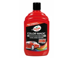 Pasta pentru lustruit caroserii Turtle wax Color Magic 500ml - Rosu