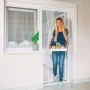 Mosquito net curtain for door
