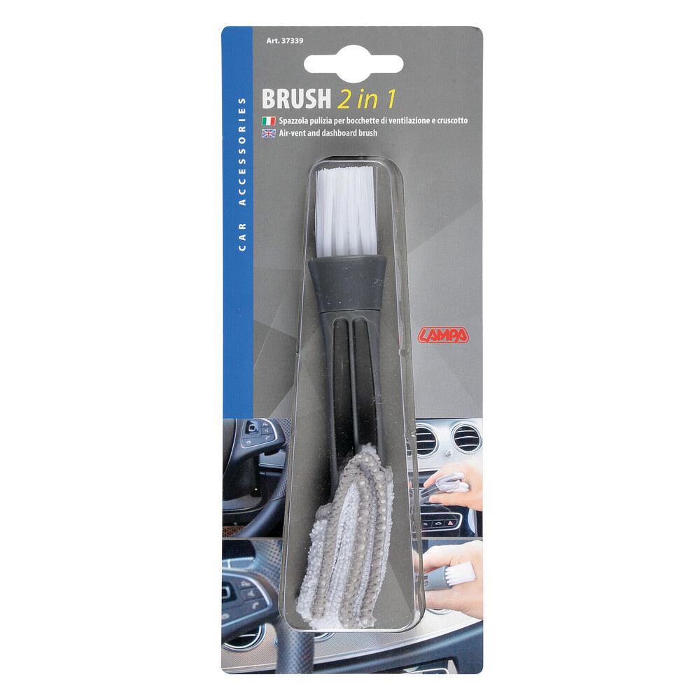 Brush 2 in 1, air-vent and dashboard brush thumb