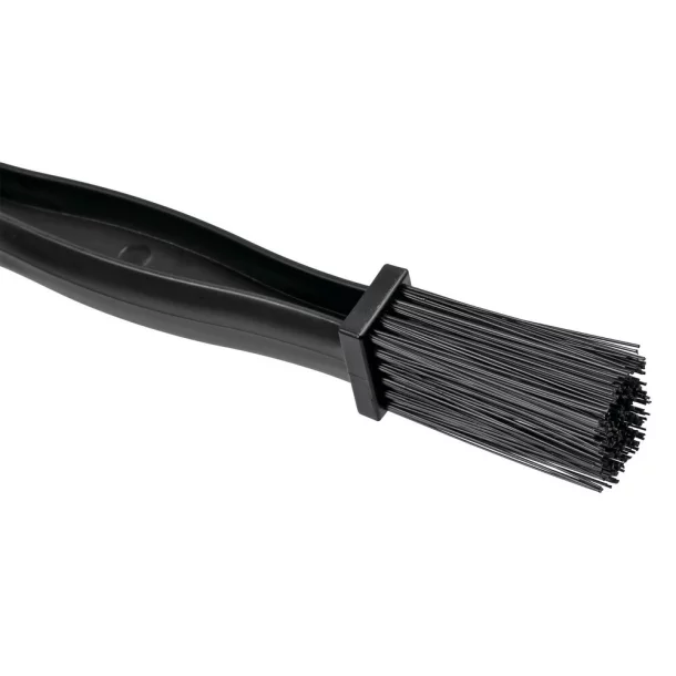 Bicycle and motorcycle chain cleaning brush