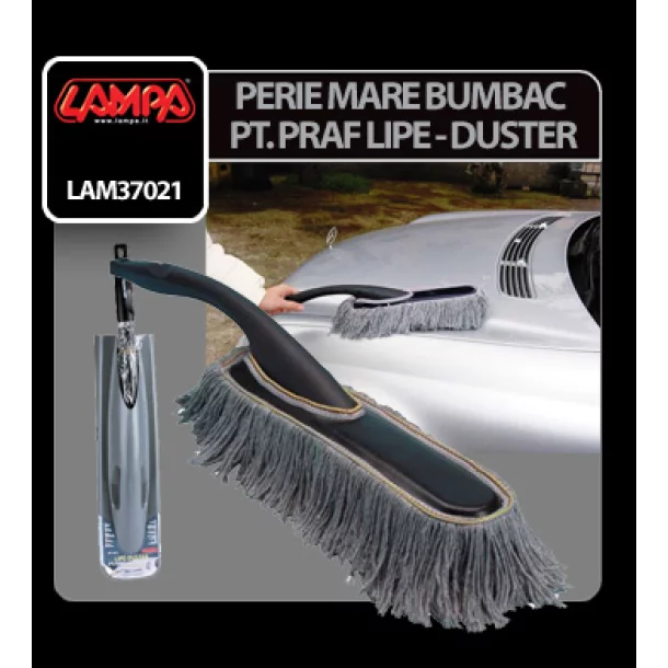 Perie mare bumbac de sters praful Lipe-Duster