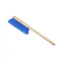 Car body wash brush with imitation wood handle, 46cm - Blue