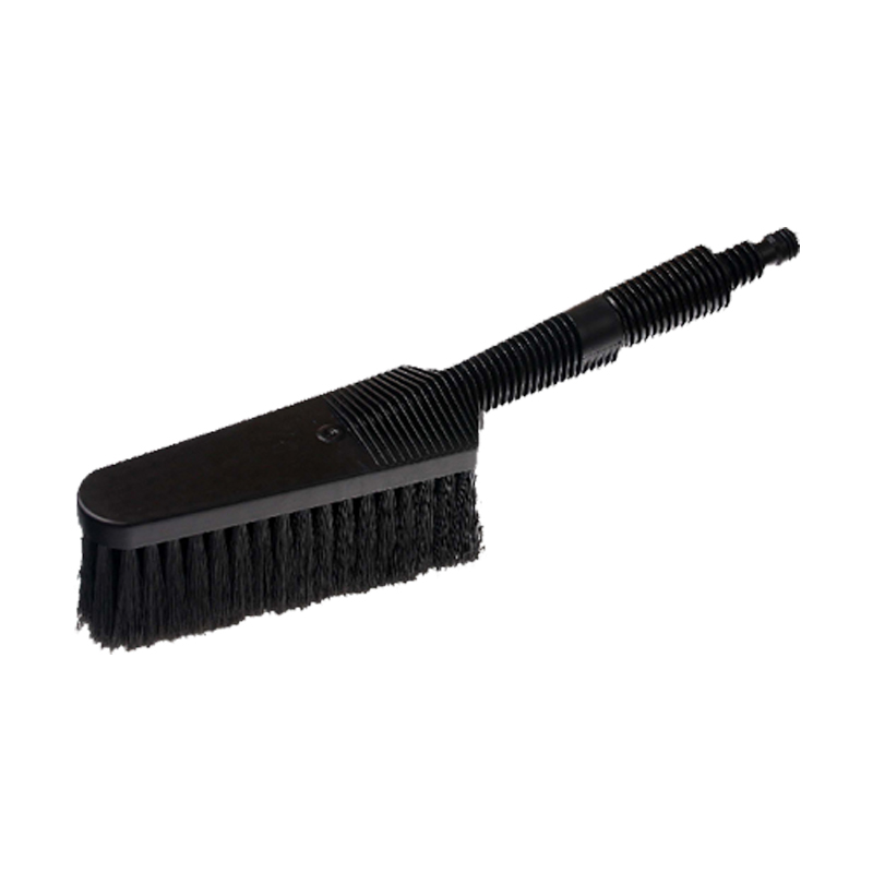 Car wash brush with water connection - Black thumb