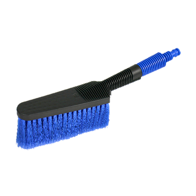 Car wash brush with water connection - Black/Blue thumb