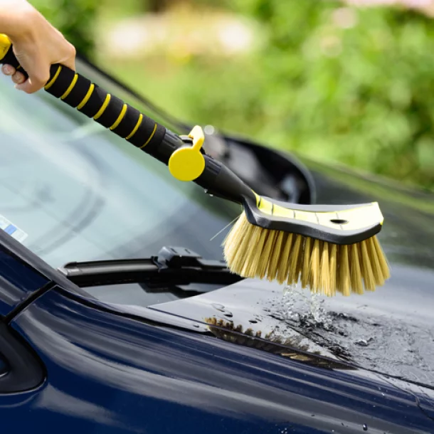 Perie spalat caroserii auto cu racord apa Unique - Moale