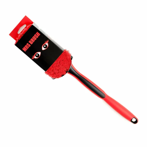 Mrs Brush car washing brush, 42cm - Red/Black