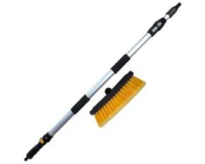Perie spalat cu maner telescopic si racord apa De-Lux