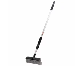 Washing brush with telescopic handle and connection to water Kamar