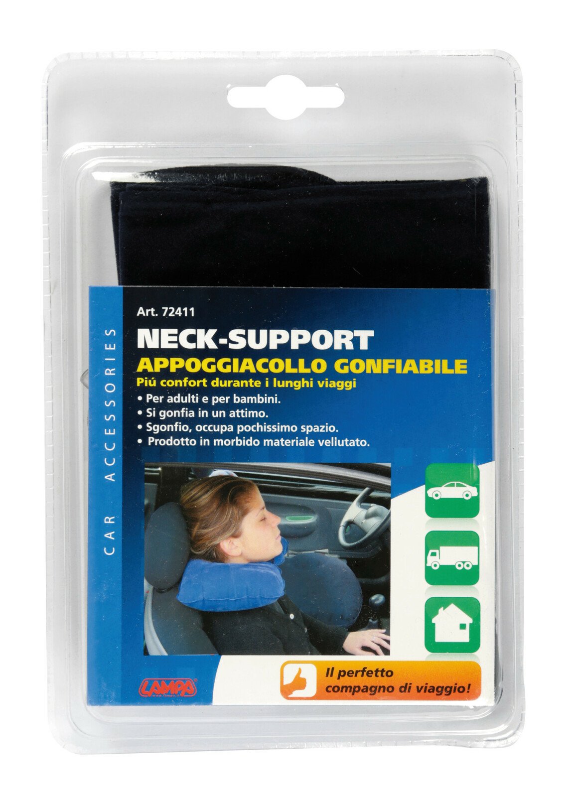 Inflatable neck-support Lampa thumb