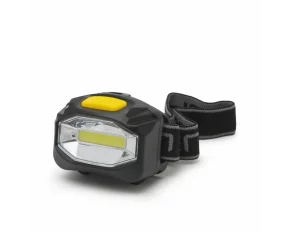 High brigthness COB LED headlamp - battery powered - 12 pcs / display