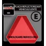 Placa identificare vehicule lente (triunghi) 1buc