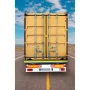 Kamar Fényvisszaverő lemez nehéz-hosszú járműveknek (kontúr) 2db - Sárga/Narancssárga
