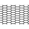 Plasa grila spoiler plastic Negru - Hexagon mare 15x35mm - 120x40cm