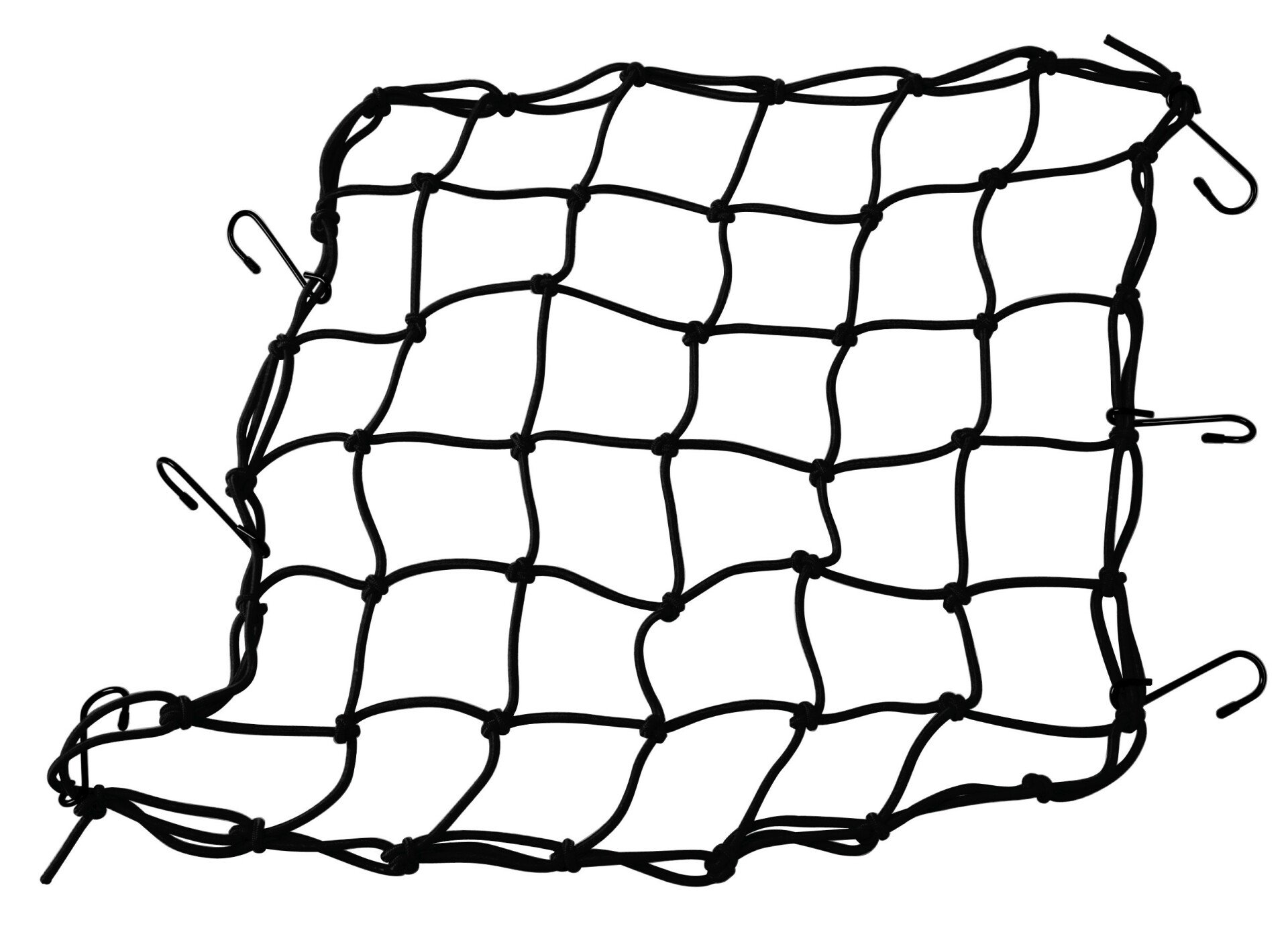 Csomagrögzítő háló 42x42cm Spider - Fekete thumb