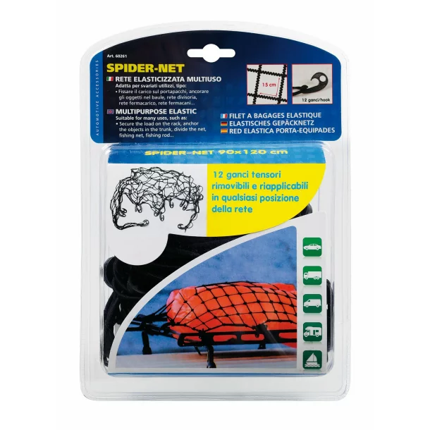 Plasa pentru fixat bagaje 90x120cm Spider-Net