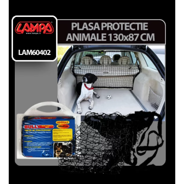Plasa protectie animale/bagaje 130x87cm - Bully