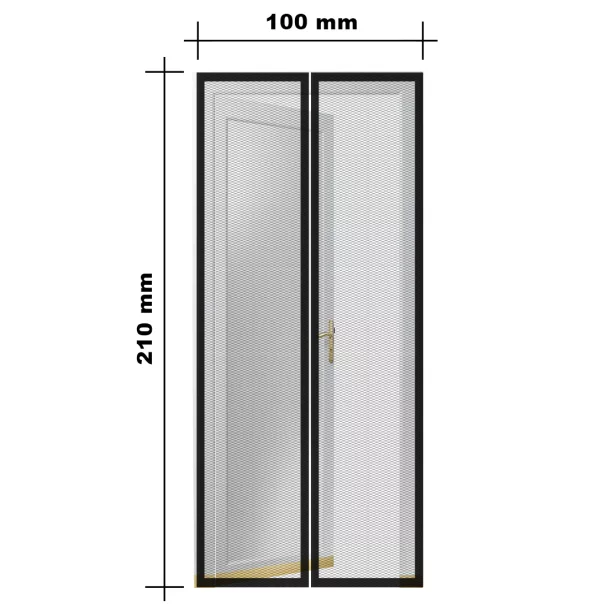 Szúnyogháló függöny ajtóra