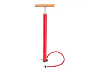 Hand air pump with wood handle 4Cars