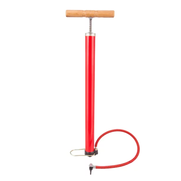 Hand air pump with wood handle 4Cars