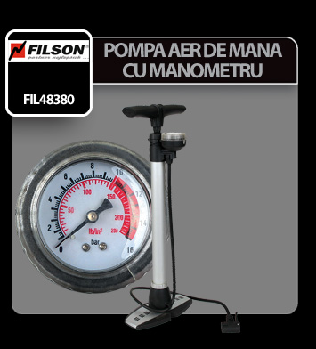 Filson Kézi pumpa légnyomásmérővel thumb