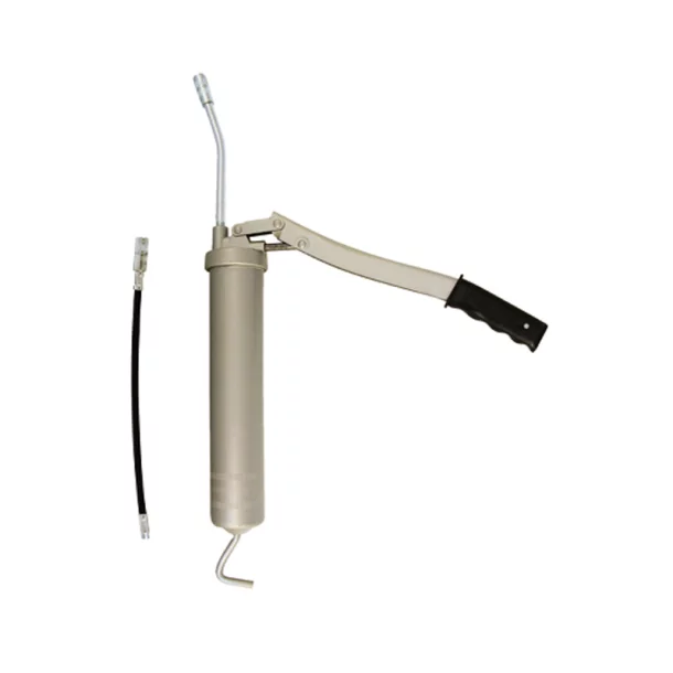 Pompa manuala pentru gresat cu tub flexibil si metal Kamar