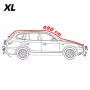 Jégeső elleni autótakaró ponyva pamut bélésel - XL - SUV/Off-Road