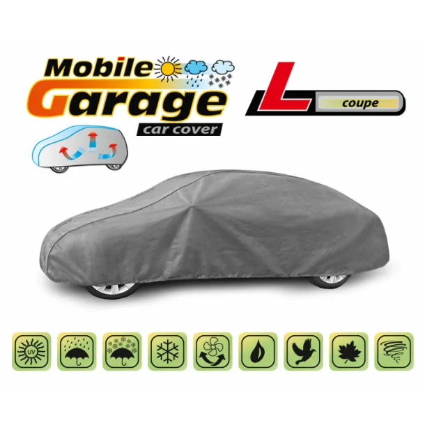 Mobile Garage komplet autótakaró ponyva - L - Coupe