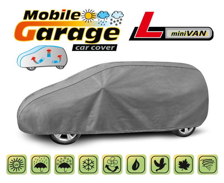 Mobile Garage komplet autótakaró ponyva - L - Mini VAN thumb