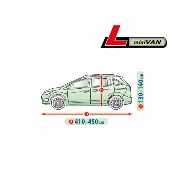 Prelata auto completa Mobile Garage - L - Mini VAN-Resigilat,