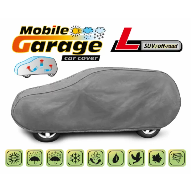 Mobile Garage komplet autótakaró ponyva - L - SUV/Off-Road