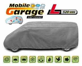 Mobile Garage komplet autótakaró ponyva - L520 - VAN