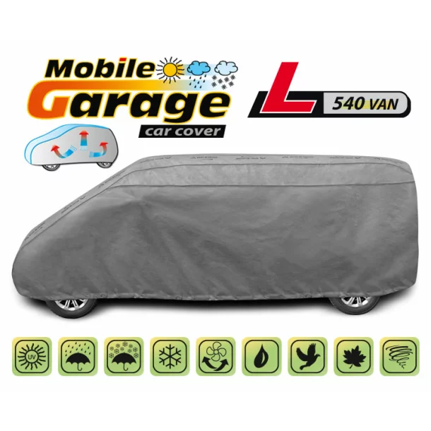 Mobile Garage full car cover size - L540 - VAN