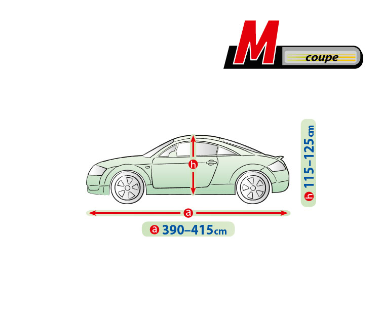 Prelata auto completa Mobile Garage - M - Coupe thumb