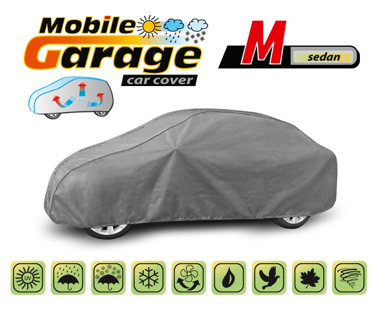 Mobile Garage komplet autótakaró ponyva - M - Sedan thumb