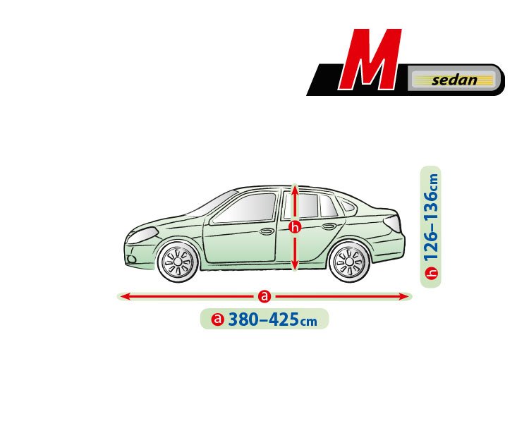 Prelata auto completa Mobile Garage - M - Sedan thumb