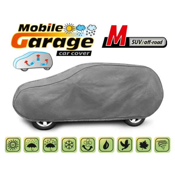 Mobile Garage komplet autótakaró ponyva - M - SUV/Off-Road