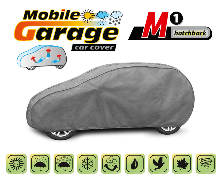 Prelata auto completa Mobile Garage - M1 - Hatchback thumb