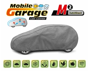 Mobile Garage komplet autótakaró ponyva - M2 - Hatchback