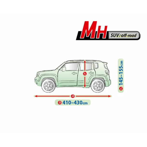 Prelata auto completa Mobile Garage - MH - SUV/Off-Road