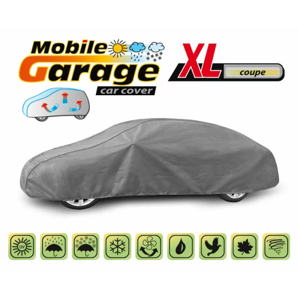 Mobile Garage komplet autótakaró ponyva - XL - Coupe
