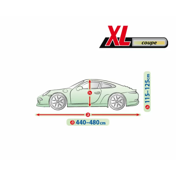 Mobile Garage komplet autótakaró ponyva - XL - Coupe