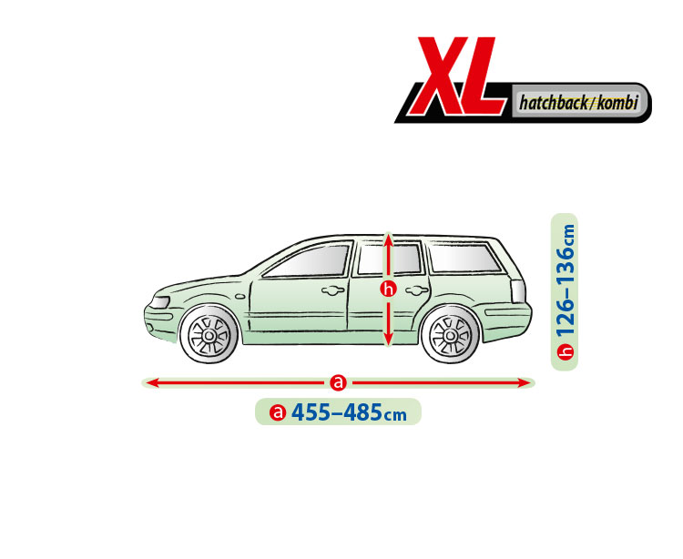Mobile Garage full car cover size - XL - Hatchback/Kombi thumb