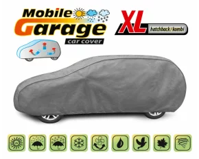 Mobile Garage komplet autótakaró ponyva - XL - Hatchback/Kombi